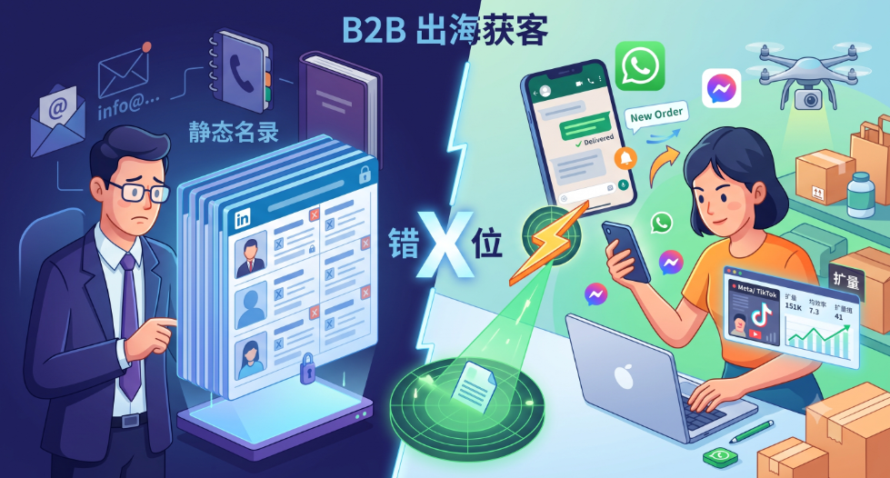 为什么 Apollo.io 找不到海外小 B 独立站？出海获客避坑 | GrowthHunt